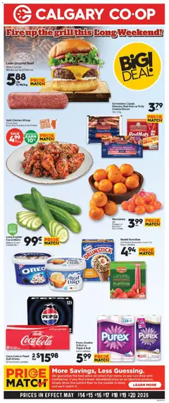 Preview of leaflet Calgary Co-op weekly flyer / circulaire from shop Calgary Co-op is valid from May 14, 2026