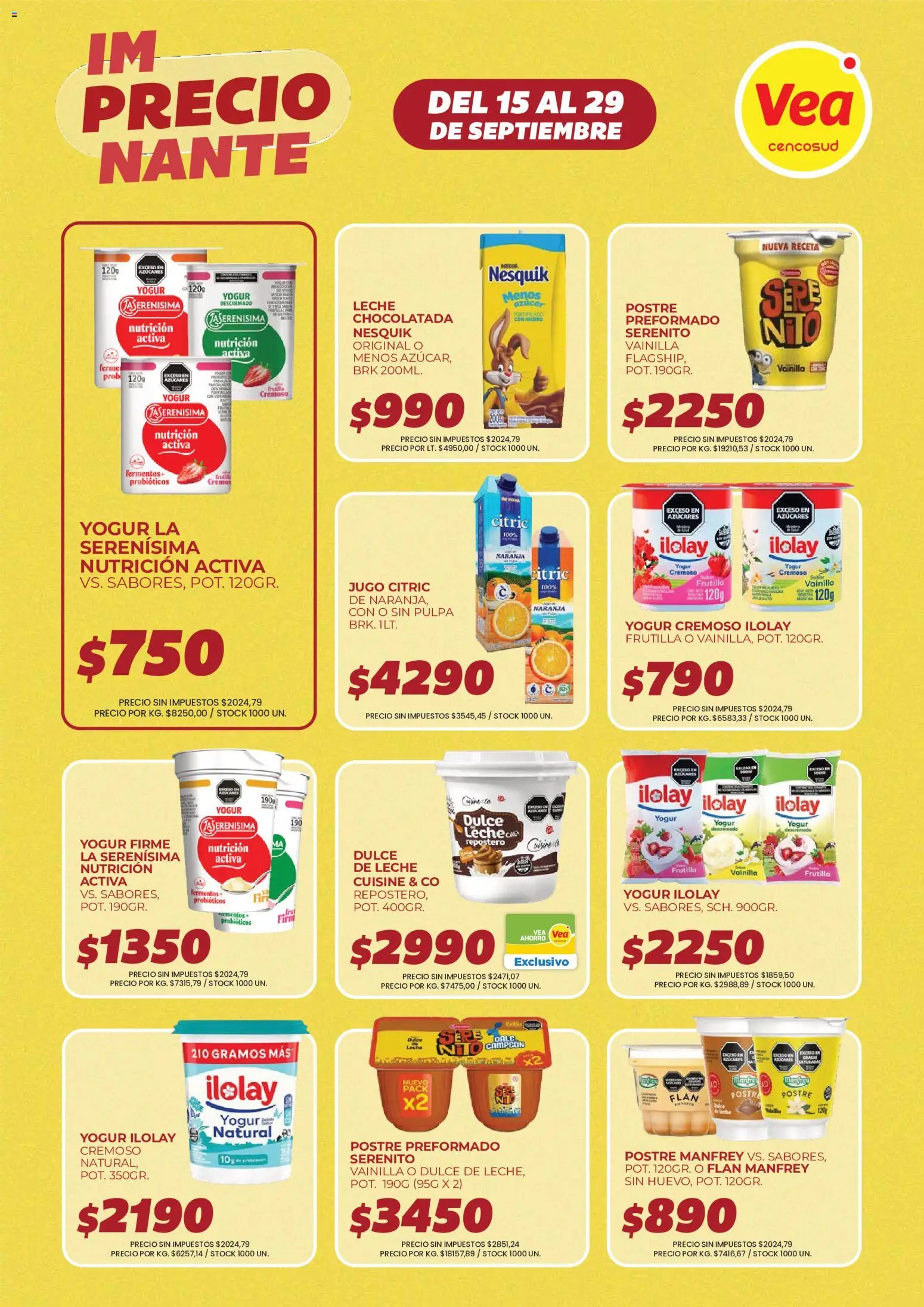 Vista previa del folleto de la tienda Vea válido desde el 15/09/2026 