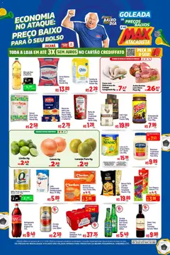 Pré-Visualização do folheto "Max Atacadista ofertas Preço Baixo" da loja Max Atacadista válido a partir de 11/04/2026