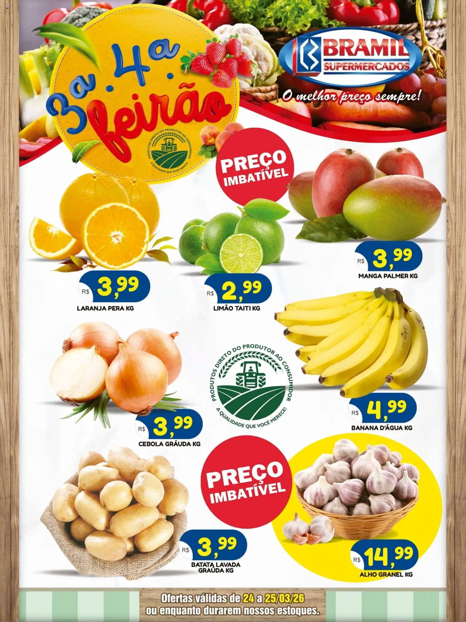 Bramil Supermercados Bramil Supermercados ofertas Feirão (de 24/03/2026 ...