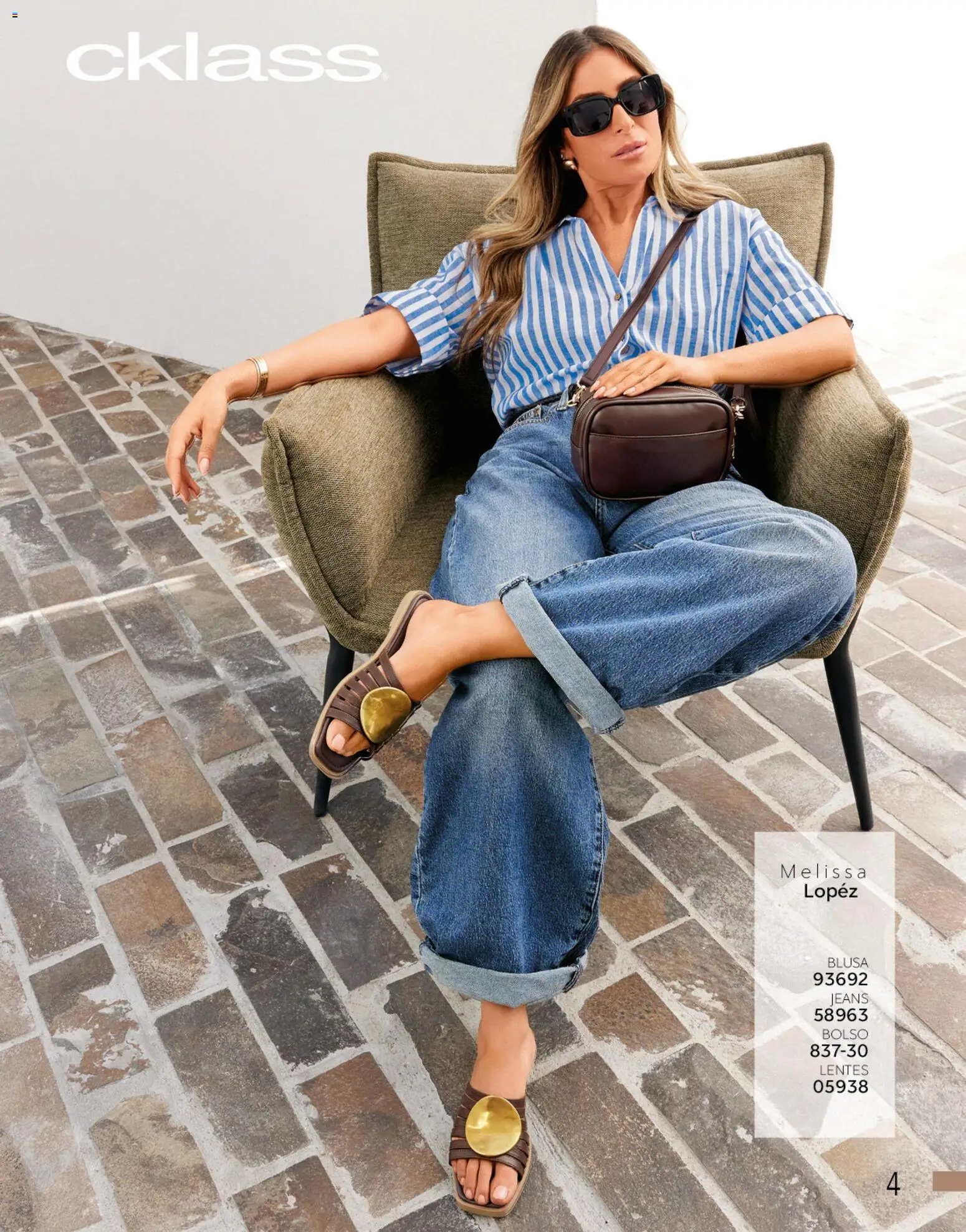 Vista previa las ofertas de la tienda Cklass - Cklass catálogo Novedades de verano calzado desde el 01/05/2026 - Lentes, Bolso, Blusa