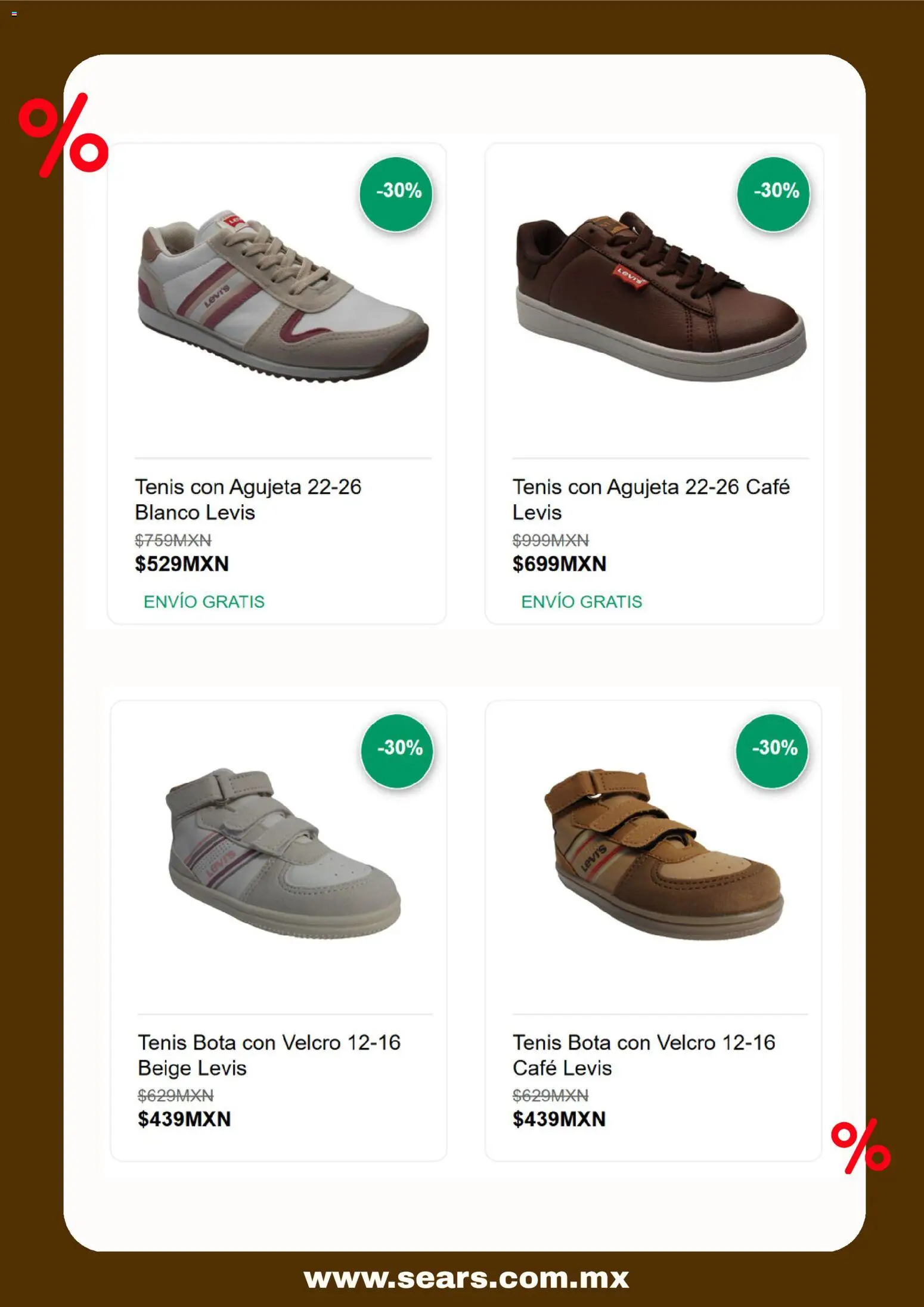 Vista previa las ofertas de la tienda Sears - Sears promociones desde el 23/07/2026 