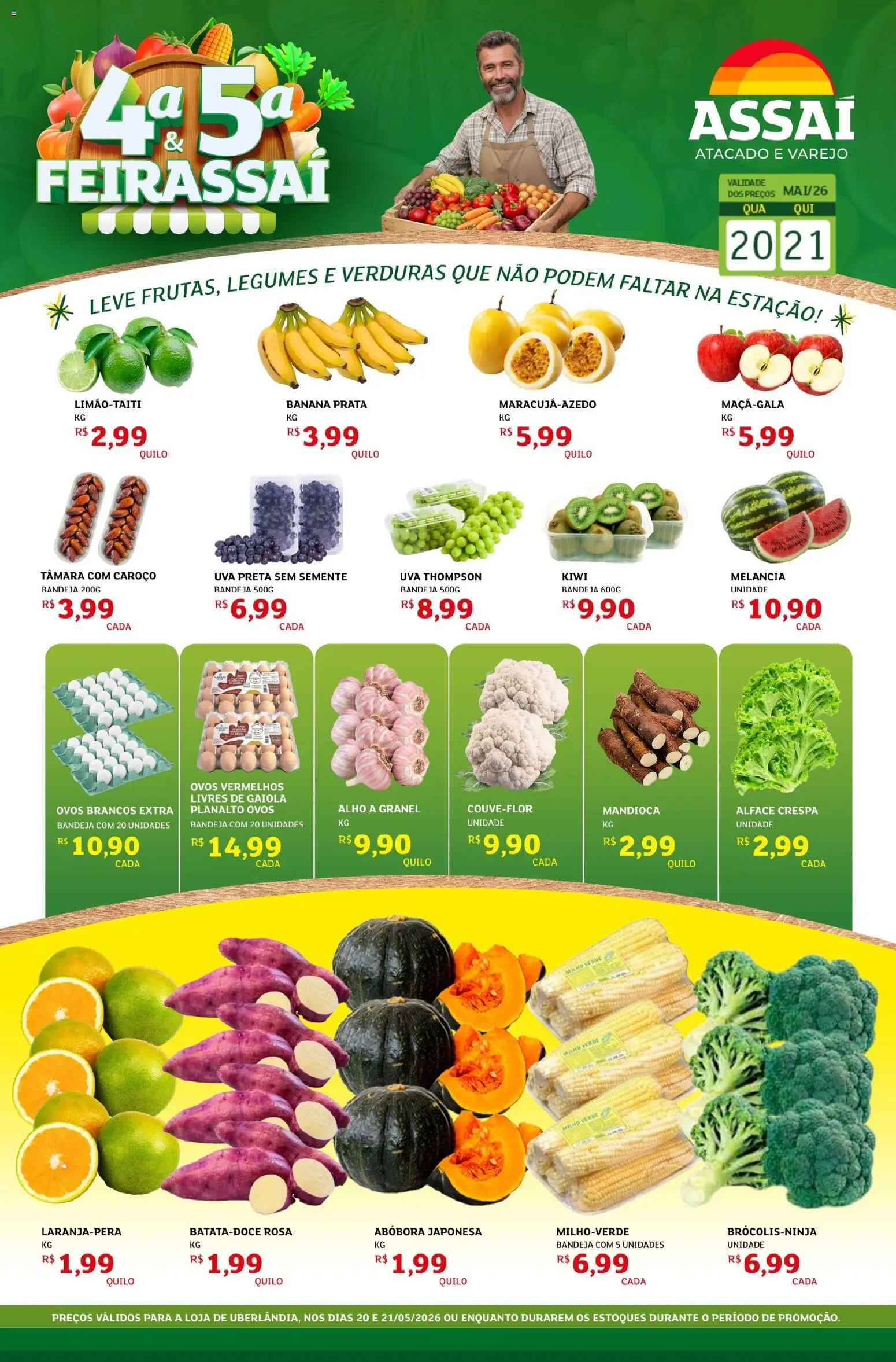 Pré-Visualização do folheto "Assaí Atacadista ofertas - MG" da loja Assaí Atacadista válido a partir de 20/05/2026