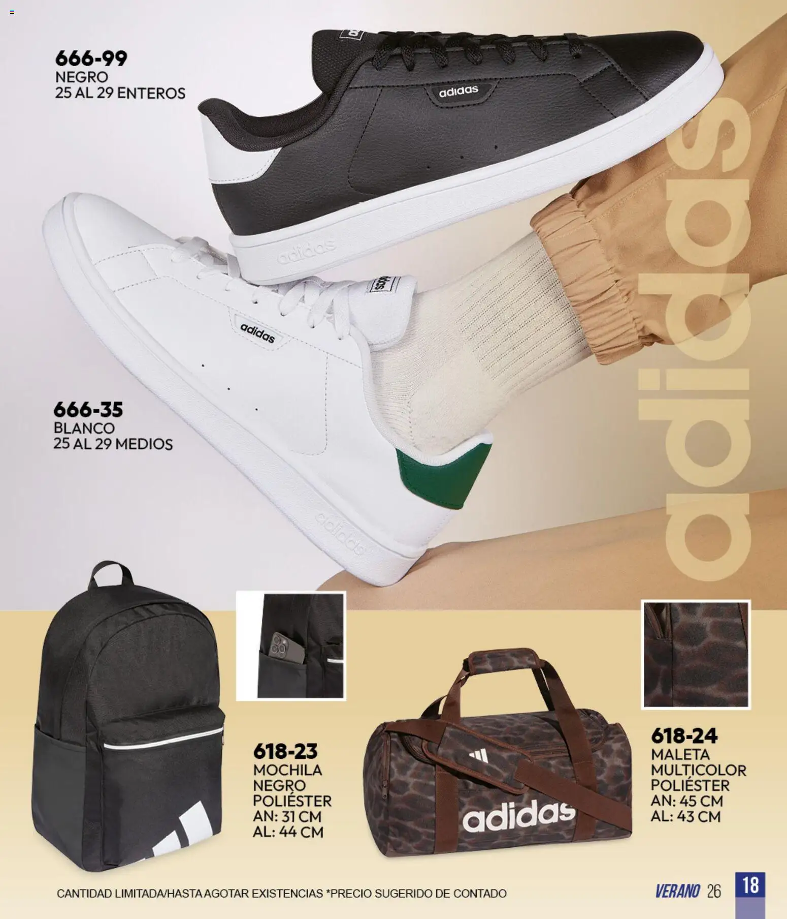 Vista previa las ofertas de la tienda Cklass - Cklass catálogo Sportbrands Verano Caballero desde el 05/03/2026 - Mochila, Maleta
