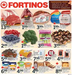 Un aperçu du dépliant Fortinos weekly flyer / circulaire du magasin Fortinos est valide à partir 8 oct. 2026