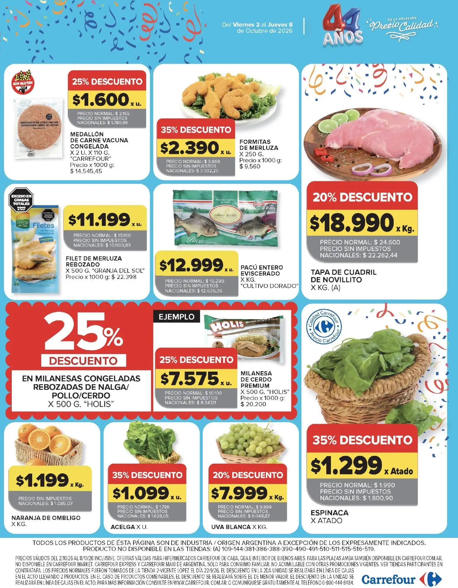 Vista previa del folleto de la tienda Carrefour válido desde el 02/10/2026 