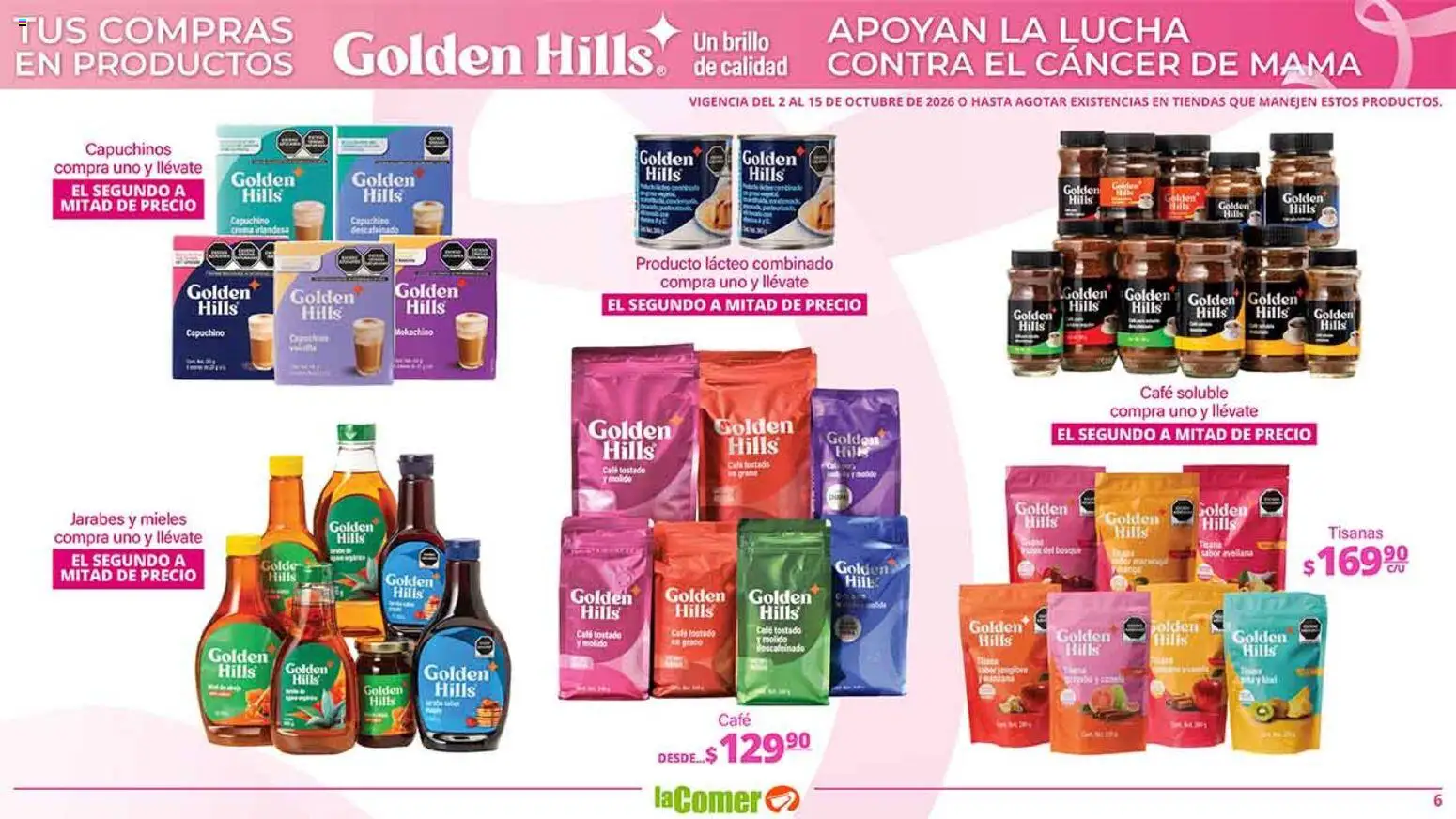 Vista previa las ofertas de la tienda La Comer - La Comer folleto es la tienda rosa desde el 02/10/2026 
