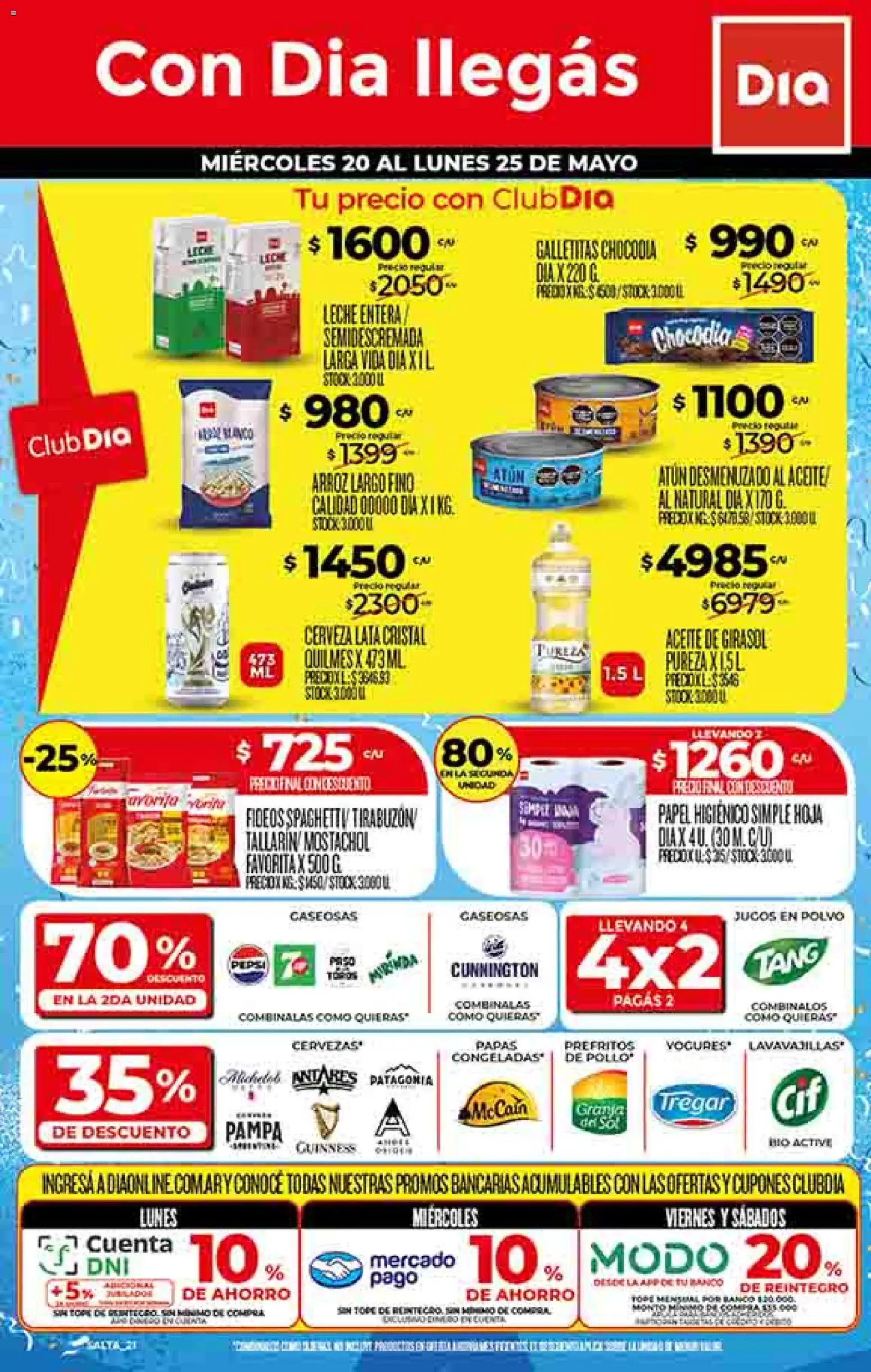 Vista previa del folleto de la tienda Dia válido desde el 20/05/2026 