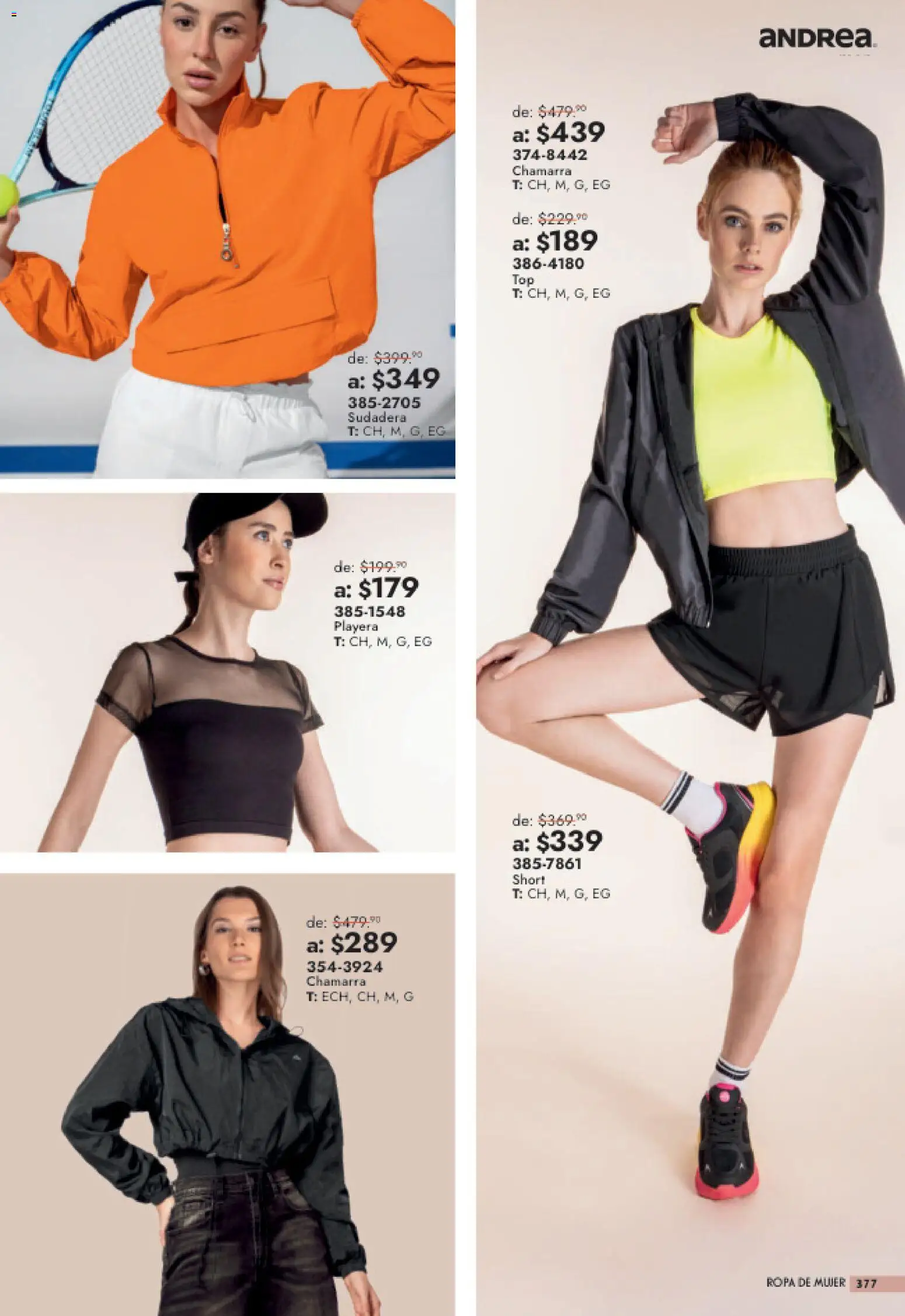 Vista previa las ofertas de la tienda Andrea - Andrea catálogo Outlet desde el 26/07/2026 