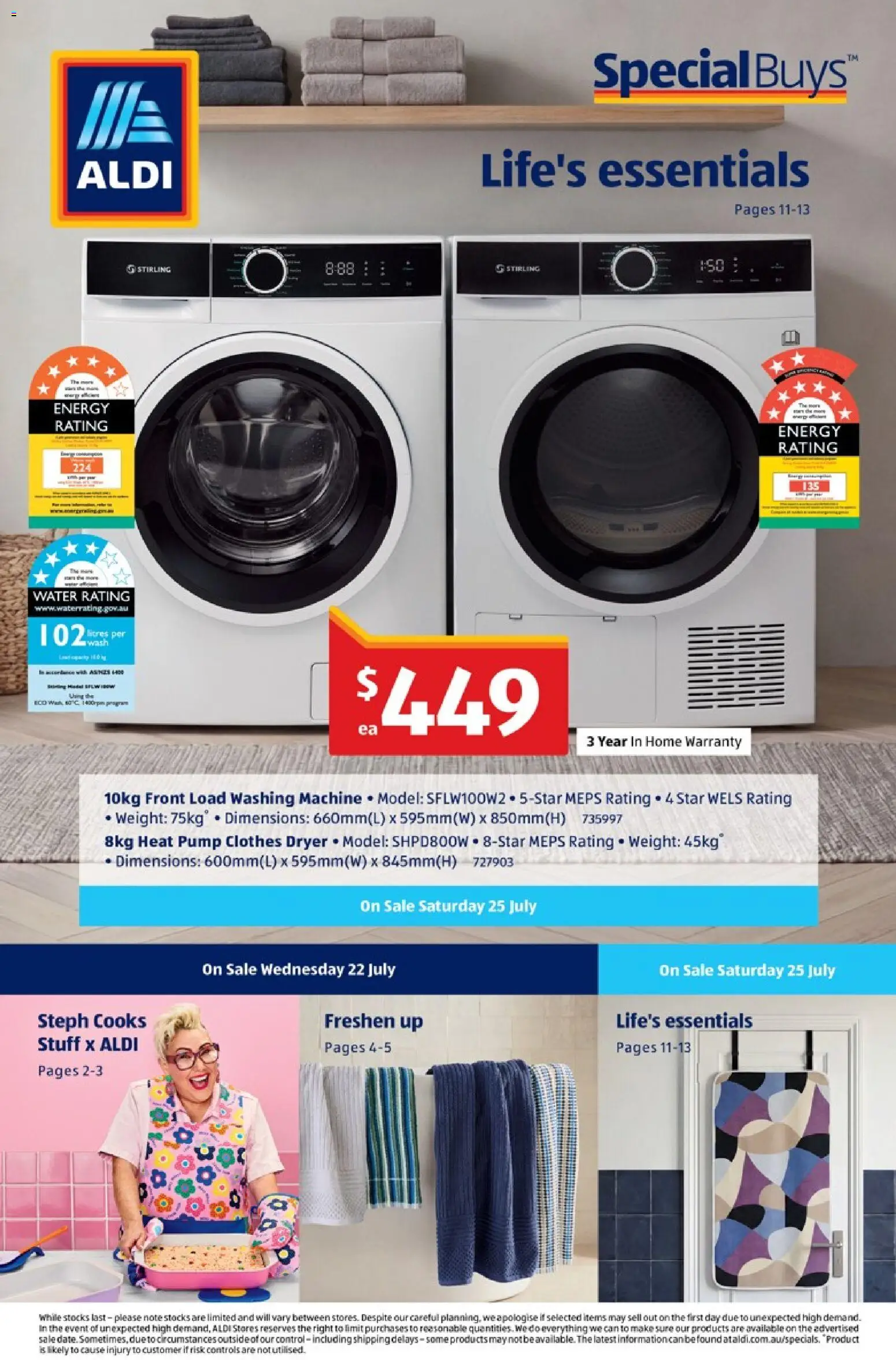 Preview of catalogue Aldi Special buys from shop Aldi valid 22/07/2026