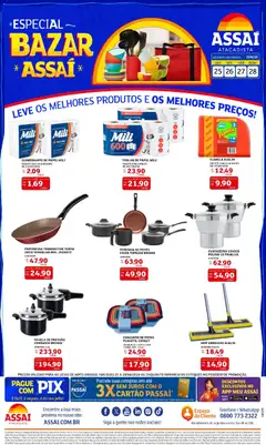 Pré-Visualização do folheto "Assaí Atacadista ofertas - MT" da loja Assaí Atacadista válido a partir de 25/06/2026