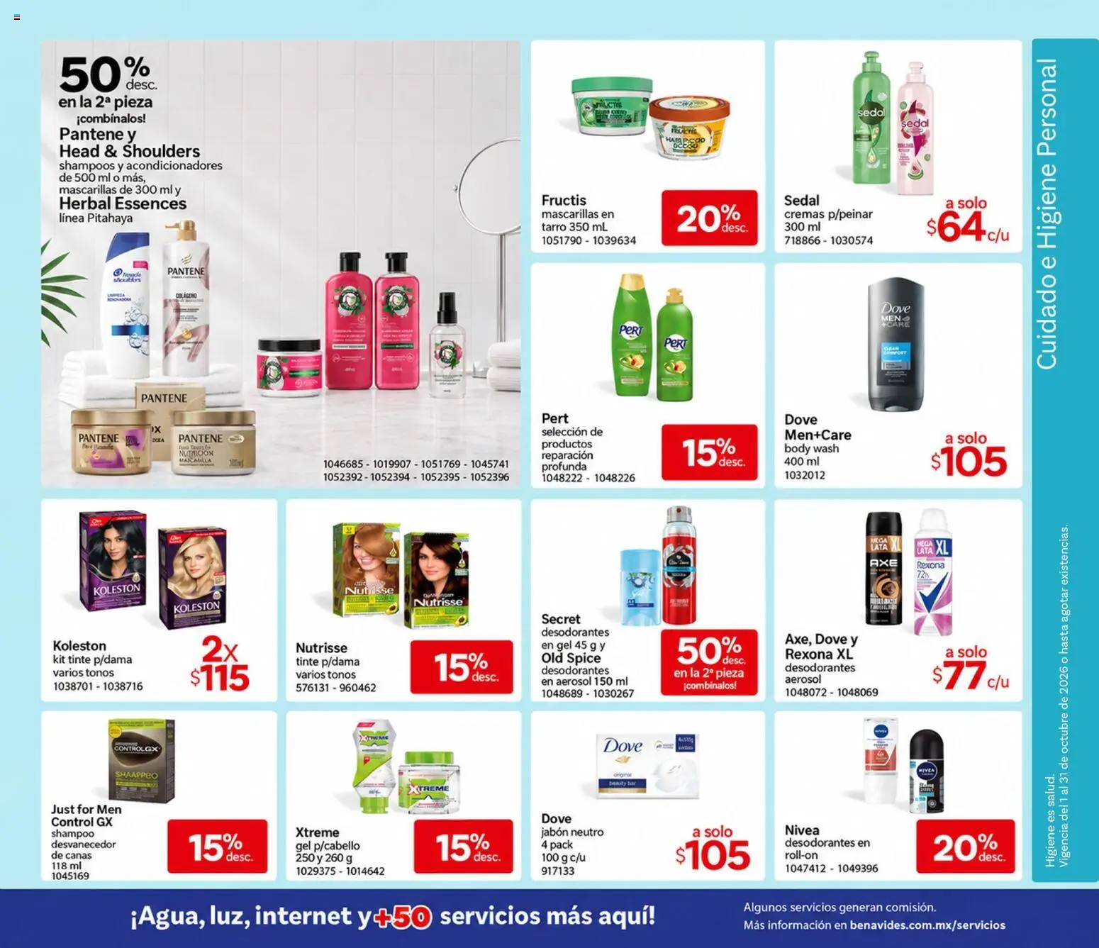 Vista previa las ofertas de la tienda Farmacia Benavides - Farmacia Benavides catálogo desde el 01/10/2026 