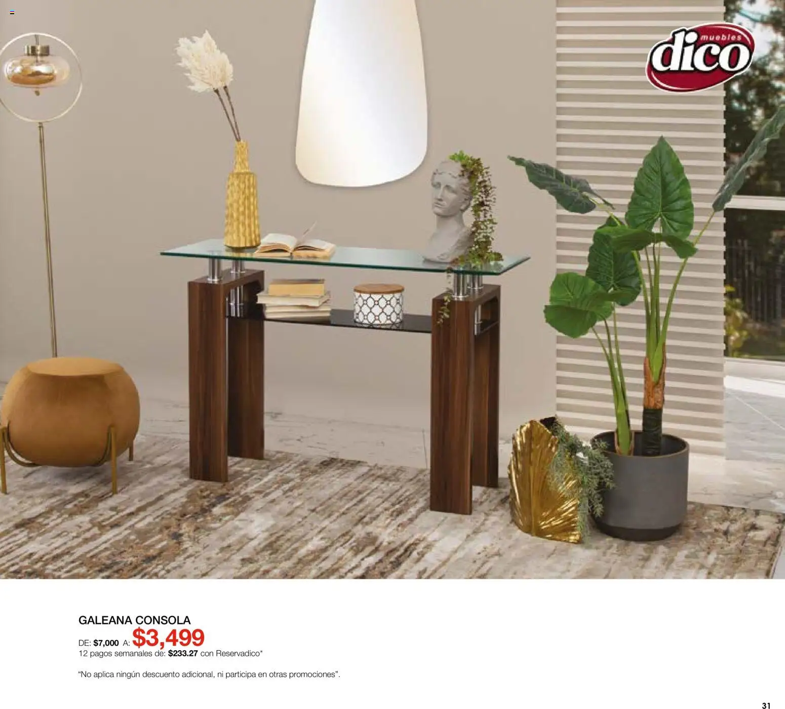 Vista previa las ofertas de la tienda Muebles Dico - Muebles Dico catálogo desde el 01/08/2026 