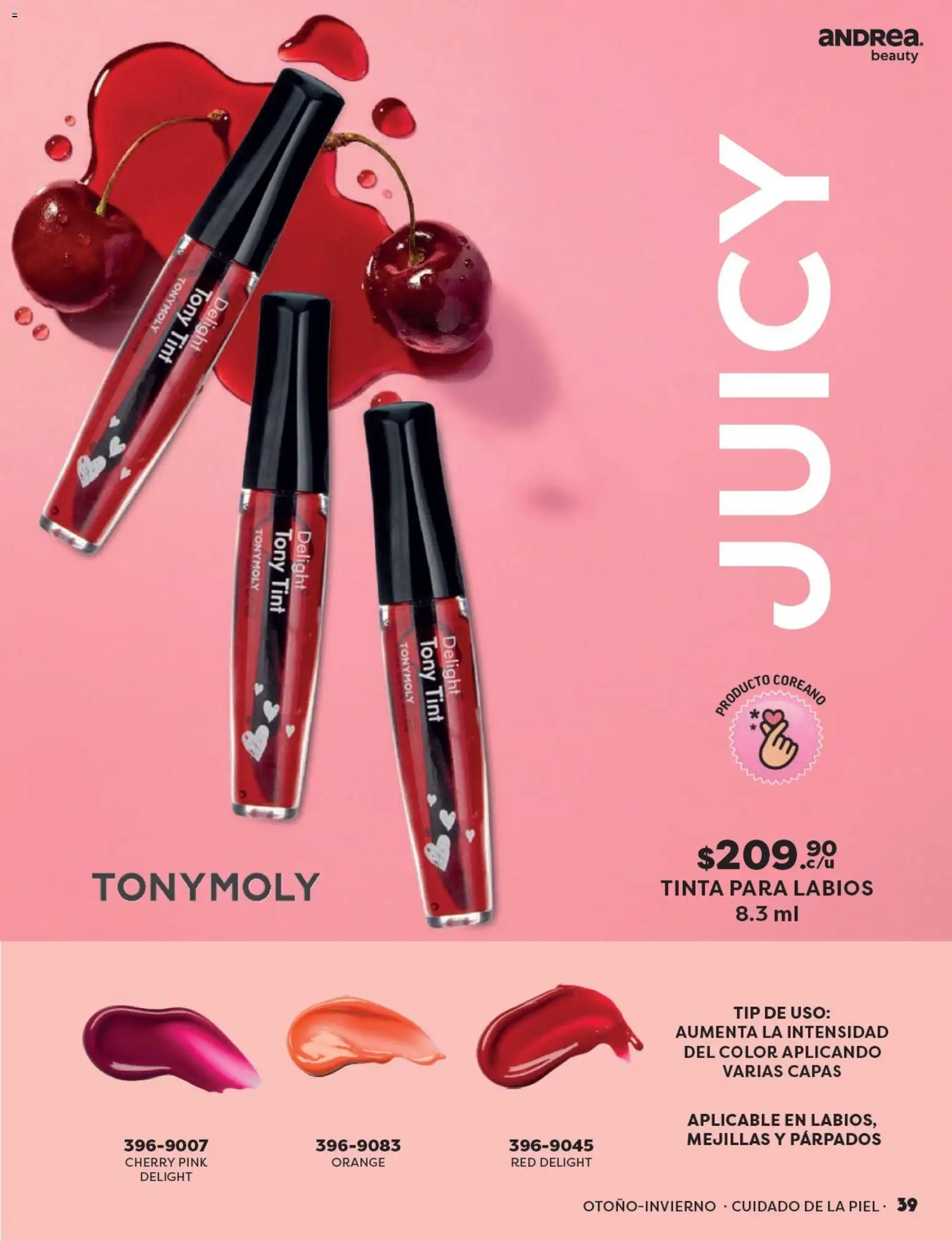 Vista previa las ofertas de la tienda Andrea - Andrea catálogo Beauty desde el 23/08/2026 