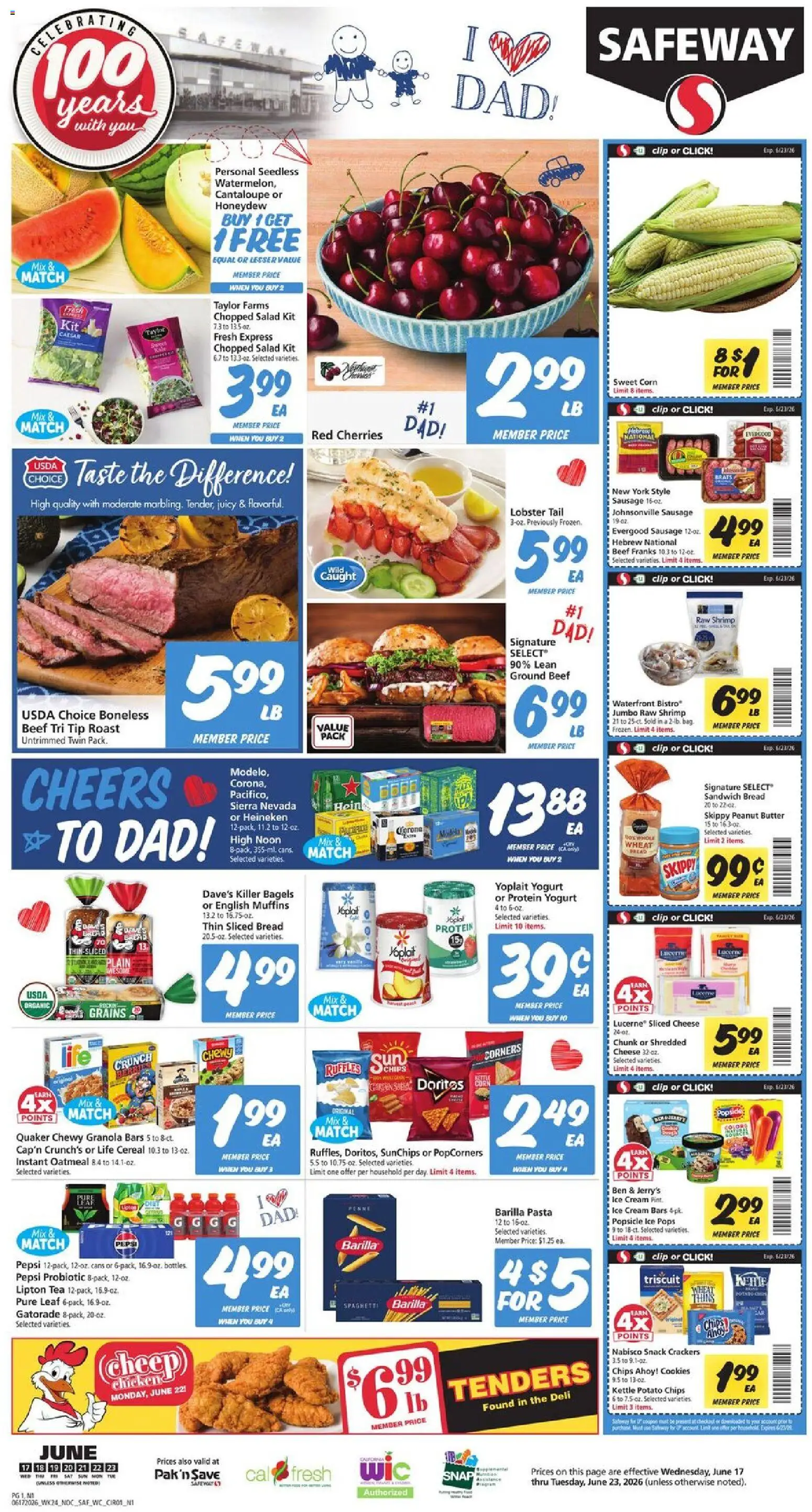 Ad Preview of Safeway Safeway Weekly Ad from 06/17/2026