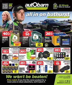 Preview of catalogue Autobarn catalogue from shop Autobarn valid 30/09/2026