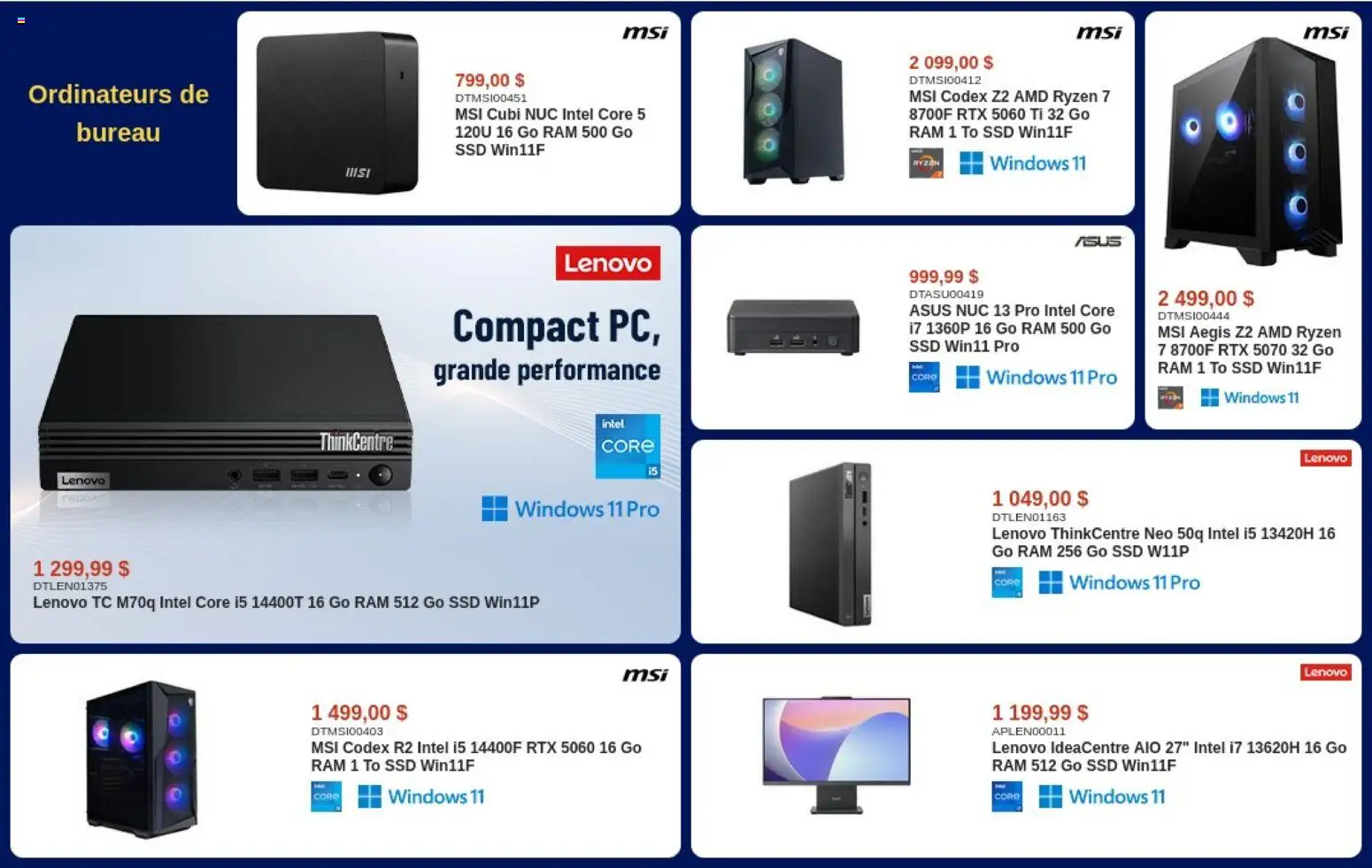 Preview of leaflet Canada Computers circulaire from shop Canada Computers is valid from May 22, 2026