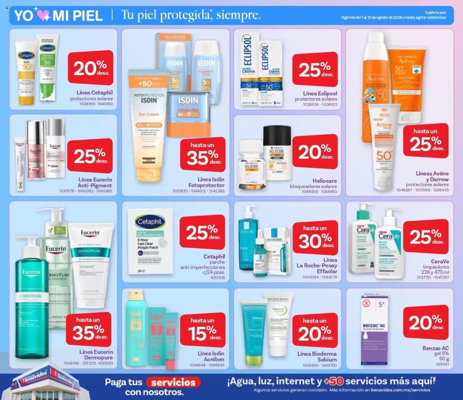 Vista previa las ofertas de la tienda Farmacia Benavides - Farmacia Benavides catálogo desde el 01/08/2026 