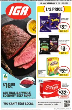 Preview of catalogue IGA catalogue Ascot from shop IGA valid 26/08/2026
