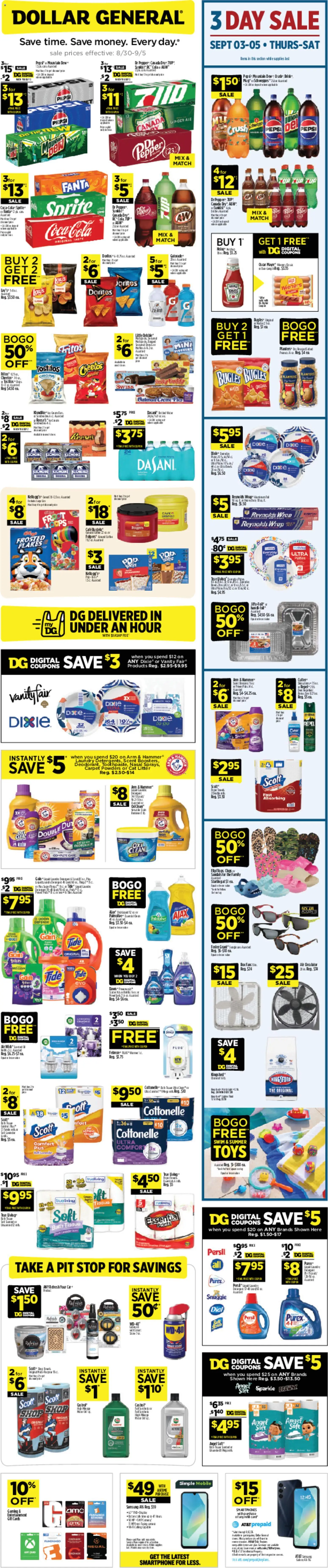 Dollar General Weekly Ad for this week (08/30/2026)