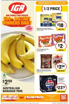 Preview of catalogue IGA catalogue from shop IGA valid 15/07/2026