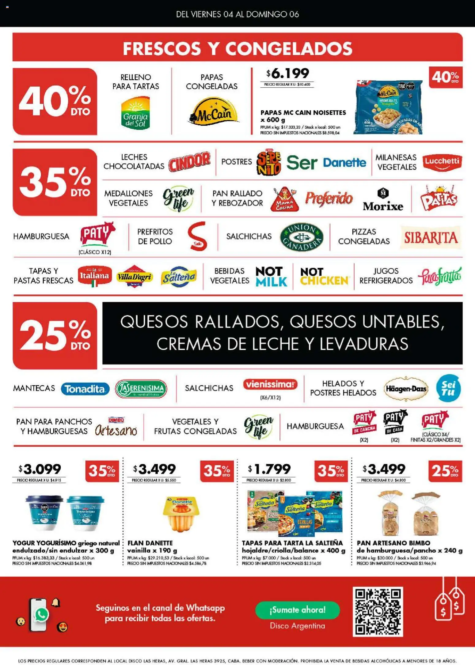 Vista previa del folleto de la tienda Disco válido desde el 04/09/2026 