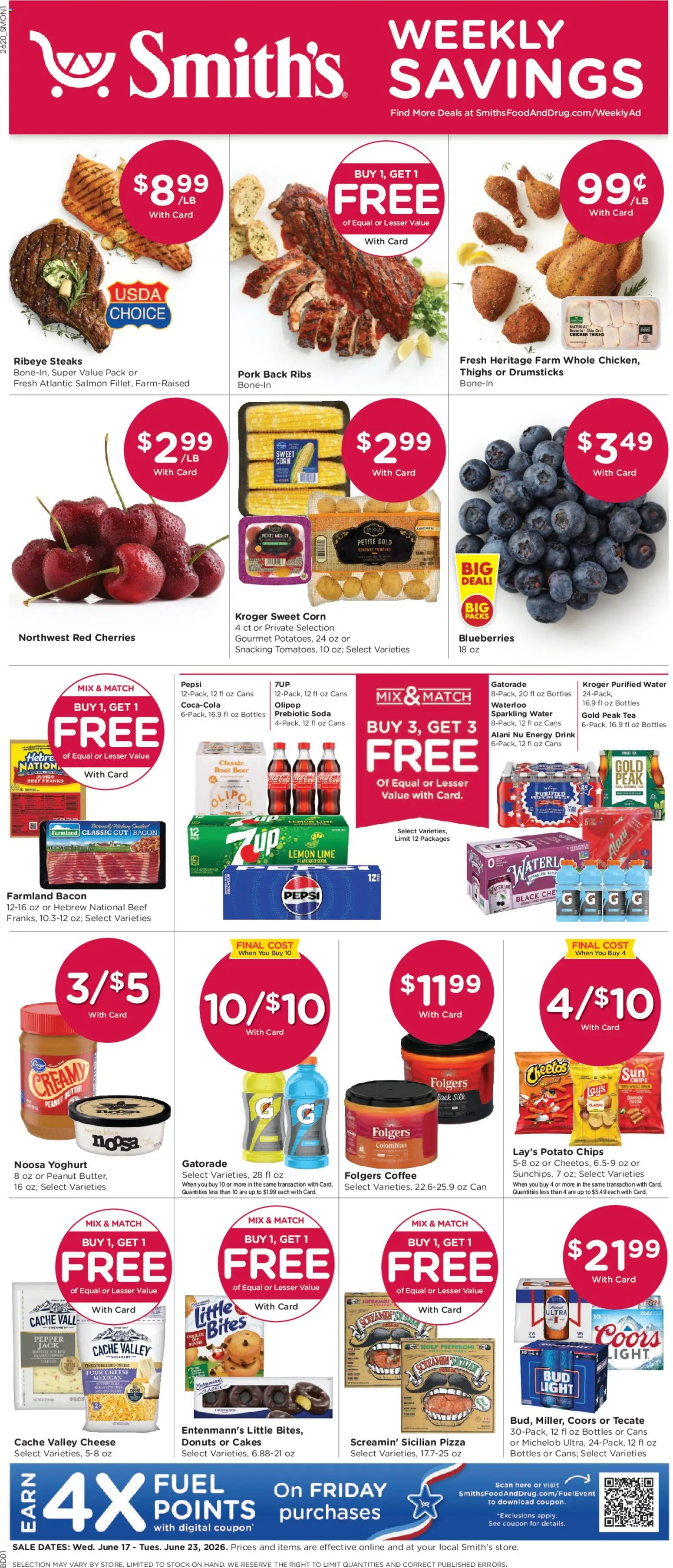Ad Preview of Smith's Smith's Weekly Ad from 06/17/2026
