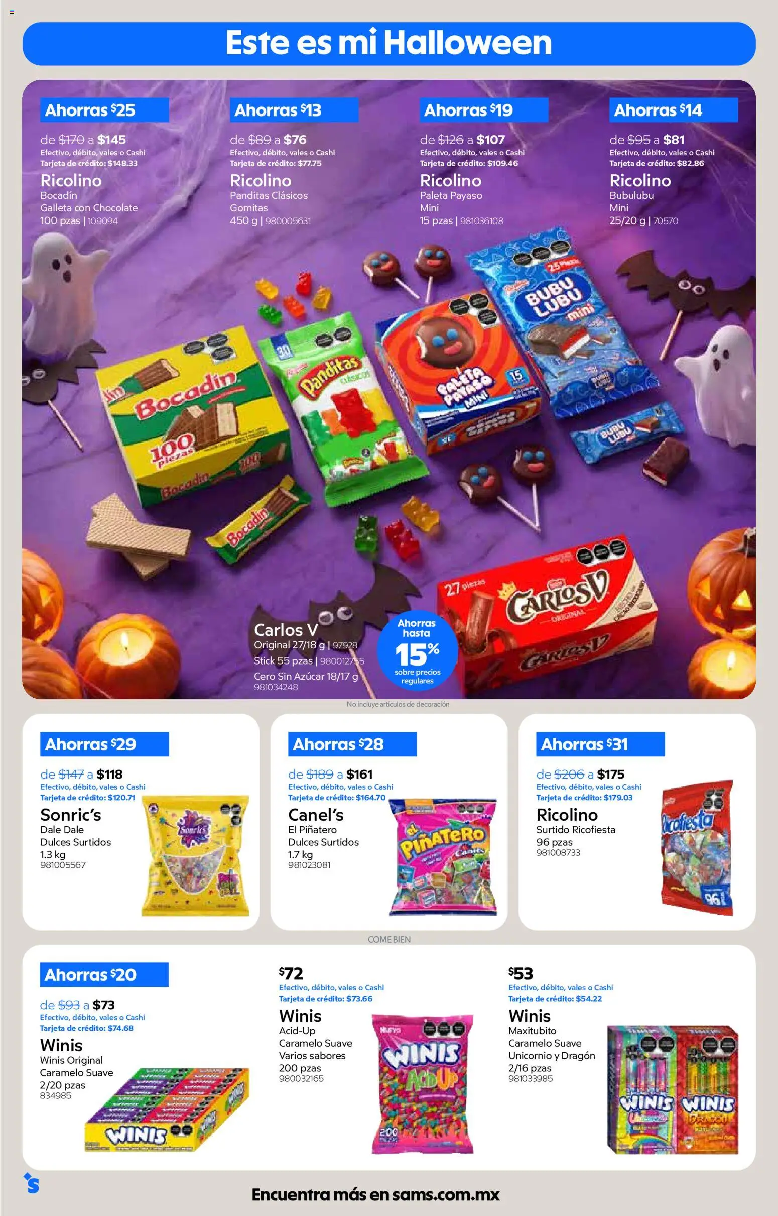 Vista previa las ofertas de la tienda Sam's Club - Sam's Club catálogo desde el 01/10/2026 
