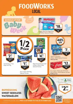 Preview of catalogue Foodworks catalogue QLD from shop Foodworks valid 14/10/2026