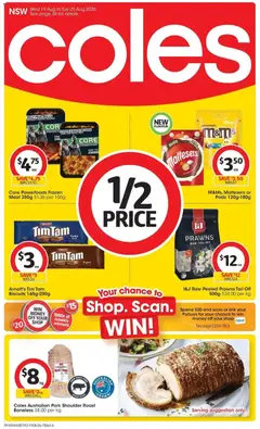 Preview of catalogue Coles catalogue NSW from shop Coles valid 19/08/2026