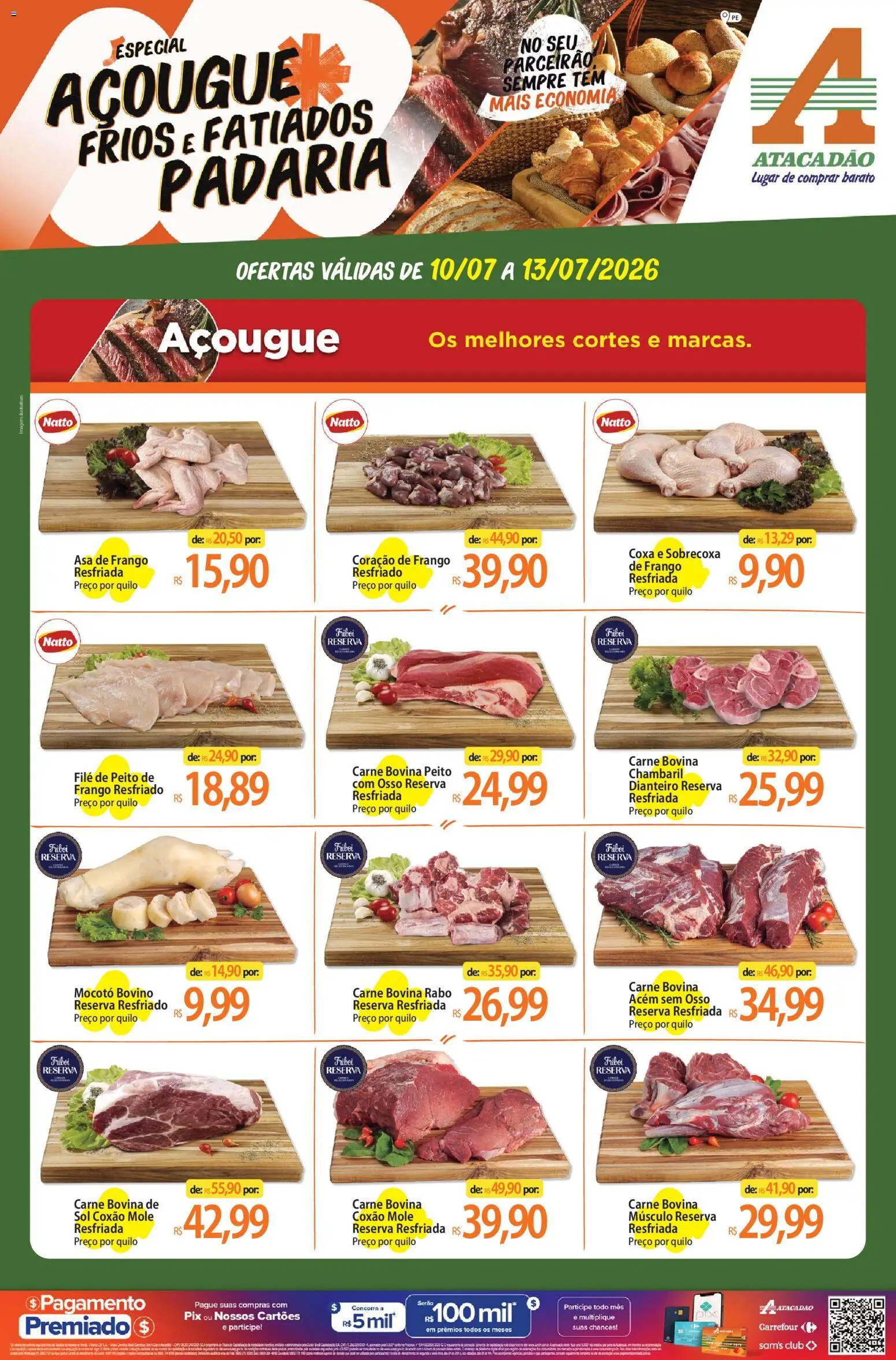 Pré-Visualização do folheto "Atacadão ofertas - PE" da loja Atacadão válido a partir de 10/07/2026
