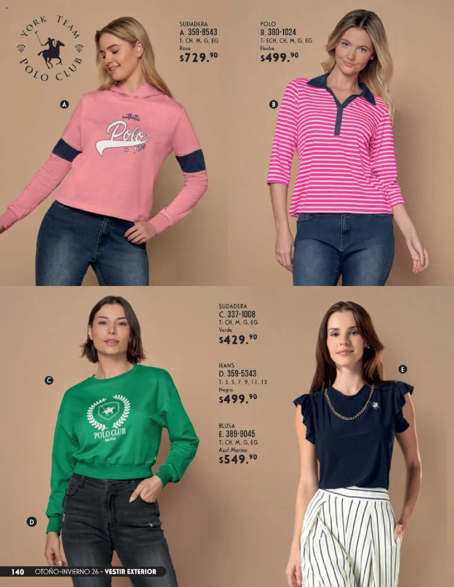 Vista previa las ofertas de la tienda Andrea - Andrea catálogo Vestir desde el 23/08/2026 