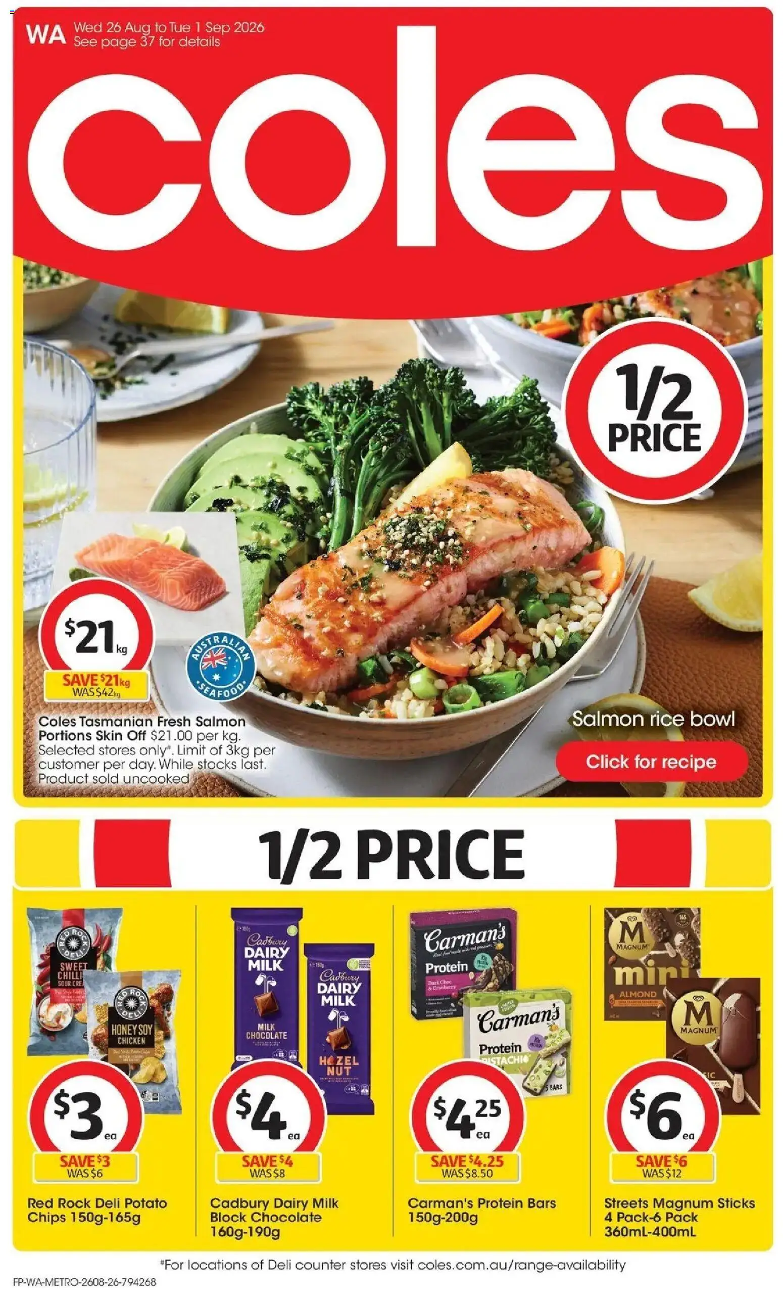 Preview of catalogue Coles Catalogue - 26th August from shop Coles valid 26/08/2026