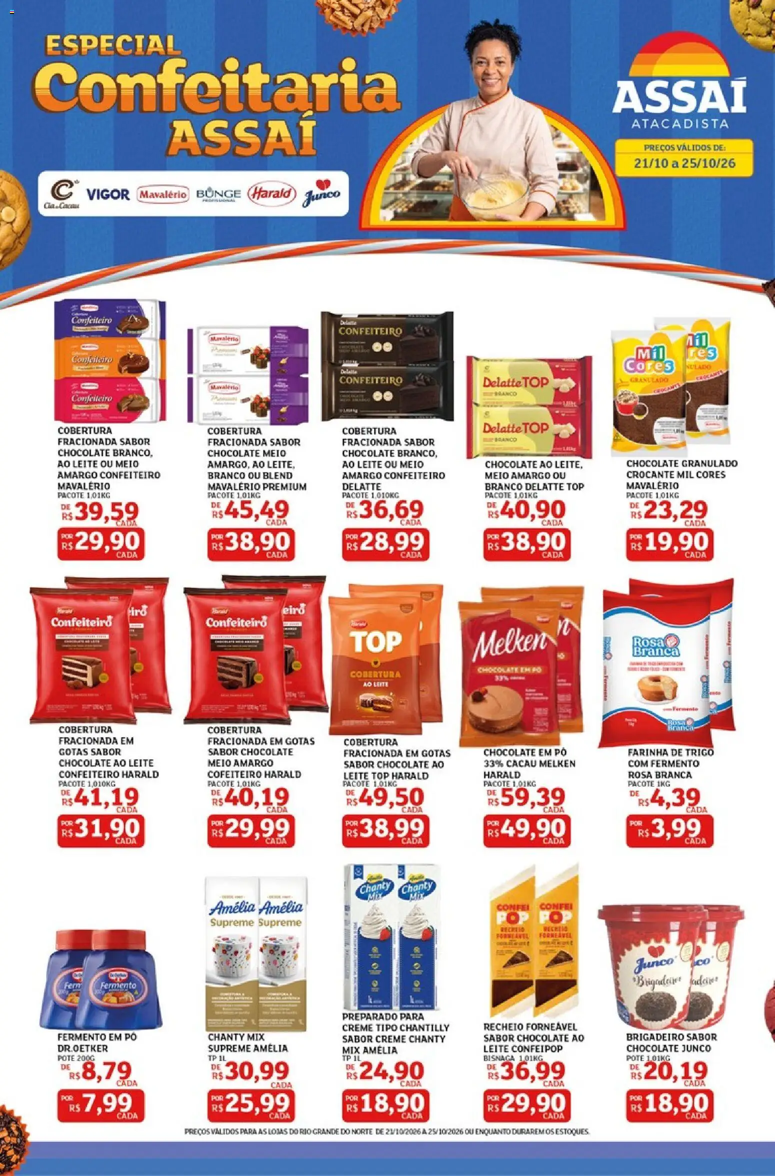 Pré-Visualização do folheto "Assaí Atacadista ofertas - RN" da loja Assaí Atacadista válido a partir de 21/10/2026