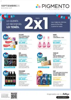 Vista previa del folleto de la tienda Pigmento válido desde el 01/09/2026 