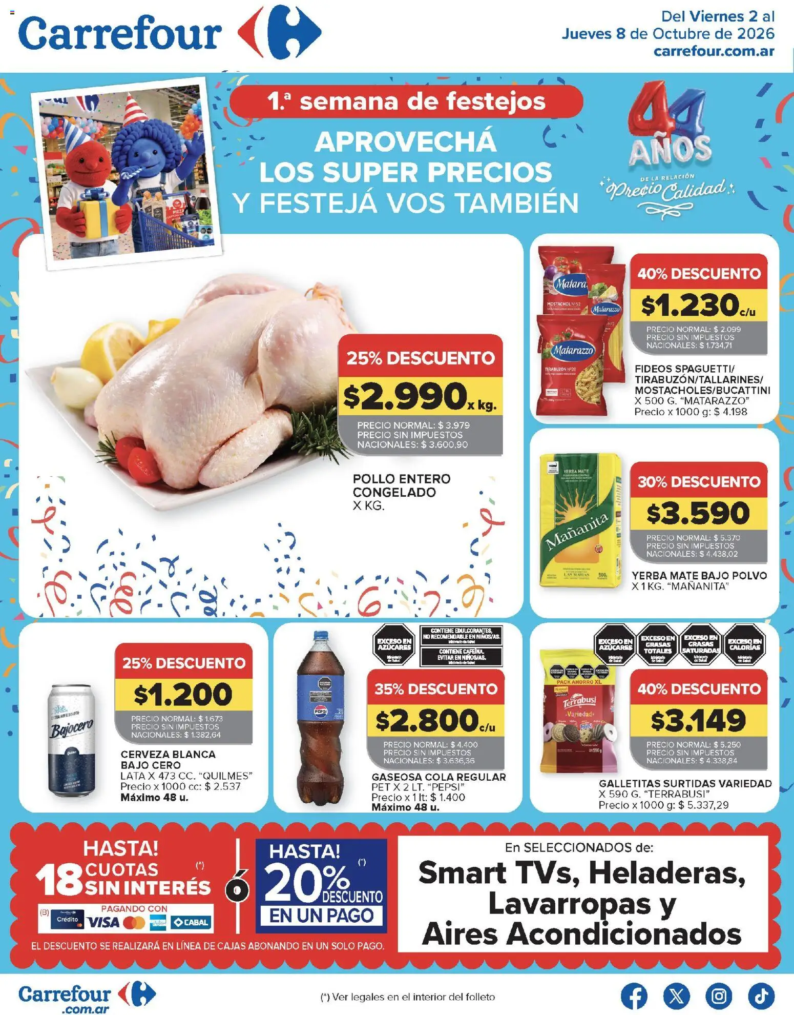 Vista previa del folleto de la tienda Carrefour válido desde el 02/10/2026 