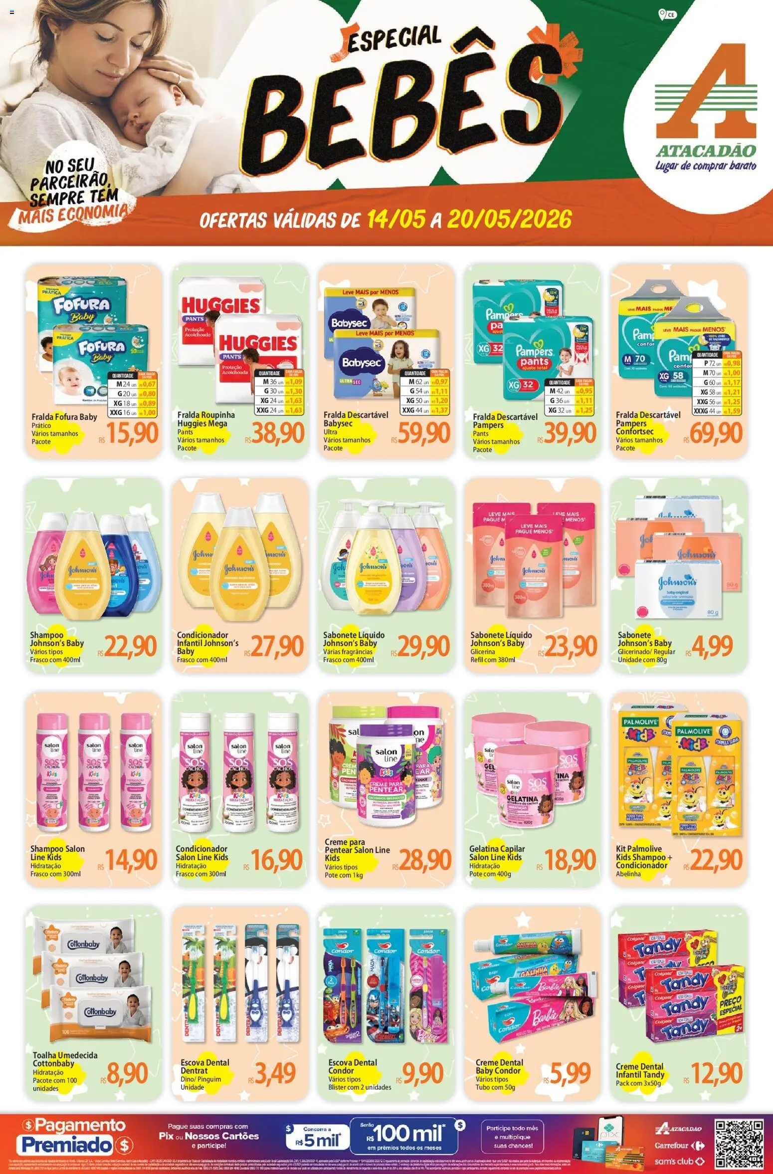 Pré-Visualização do folheto "Atacadão ofertas - CE" da loja Atacadão válido a partir de 14/05/2026