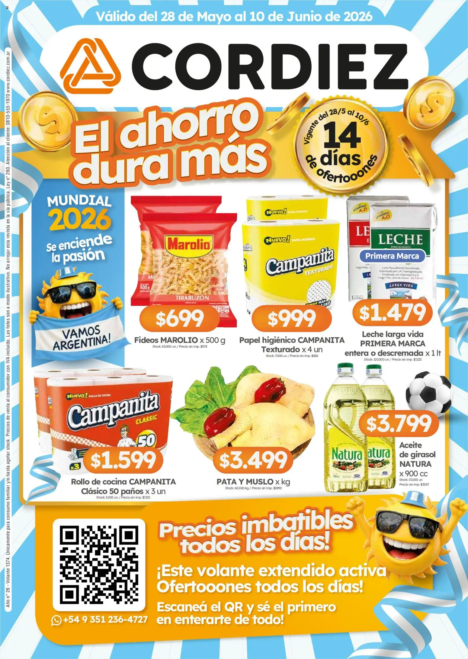 Vista previa del folleto de la tienda Cordiez válido desde el 28/05/2026 