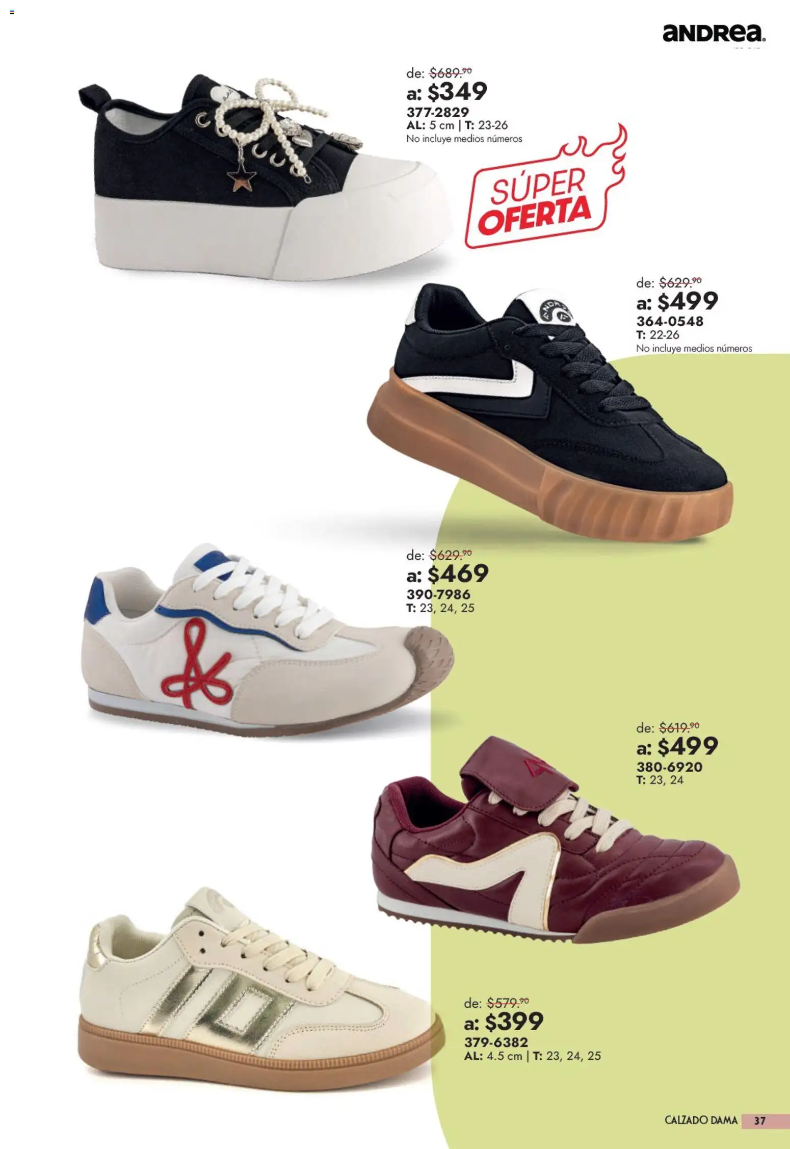 Vista previa las ofertas de la tienda Andrea - Andrea catálogo Outlet desde el 13/09/2026 