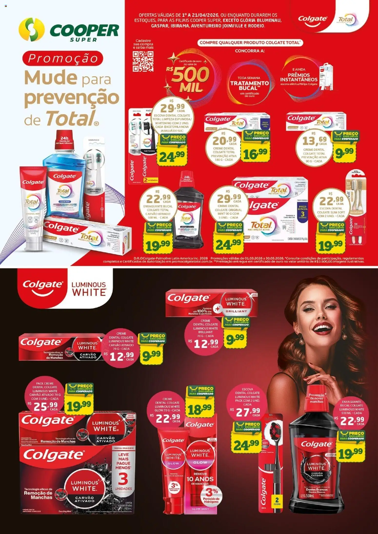 Cooper Cooper ofertas Epecial Colgate (de 01/04/2026) - Promoções PDF