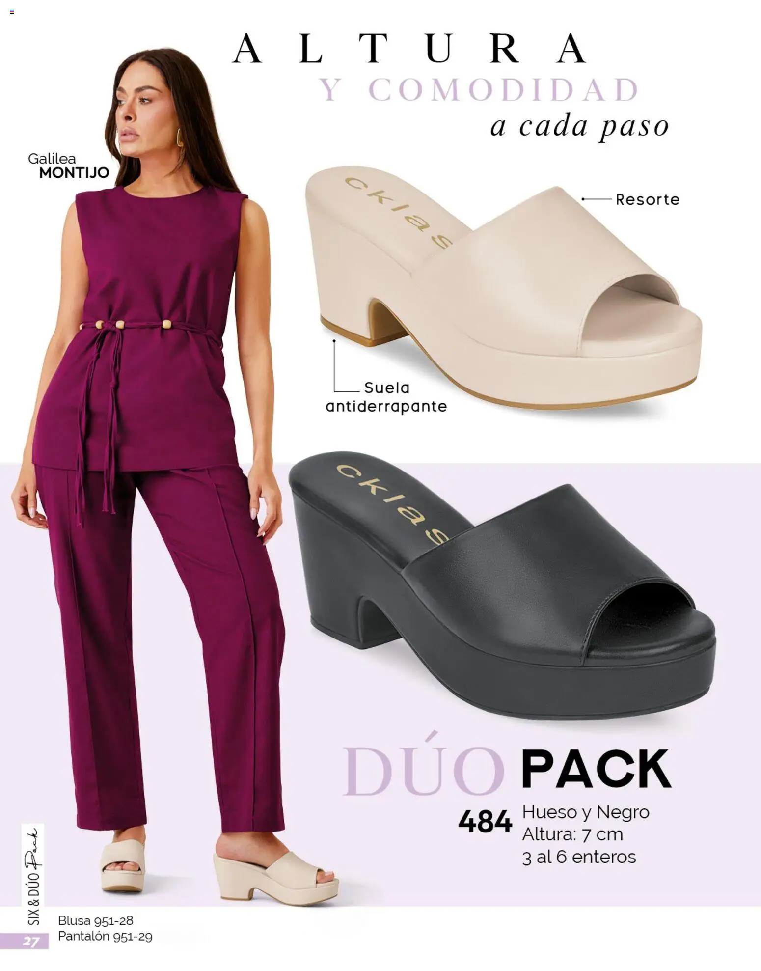 Vista previa las ofertas de la tienda Cklass - Catálogo Six & Dúo pack desde el 02/01/2026 - Blusa