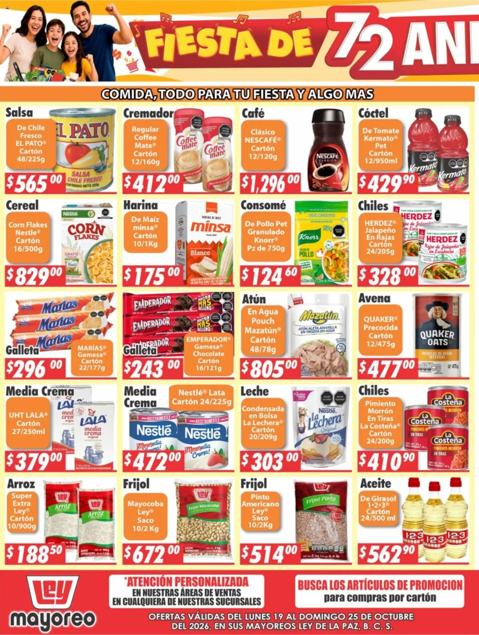 Vista previa las ofertas de la tienda Casa Ley - Casa Ley folleto desde el 19/10/2026 