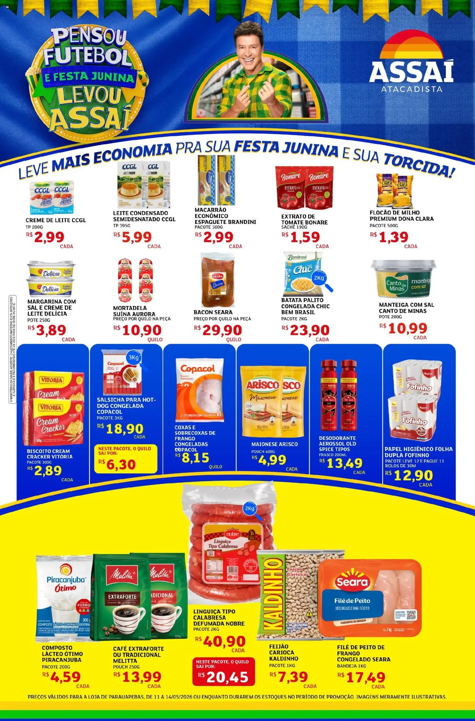 Pré-Visualização do folheto "Assaí Atacadista ofertas - PA" da loja Assaí Atacadista válido a partir de 11/05/2026