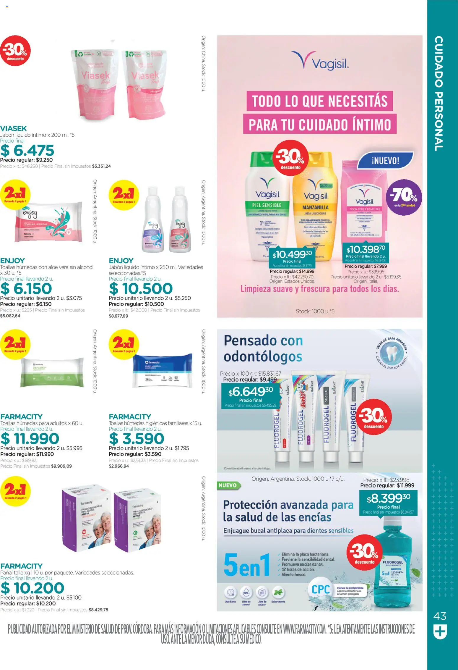 Vista previa del folleto de la tienda Farmacity válido desde el 01/09/2026 