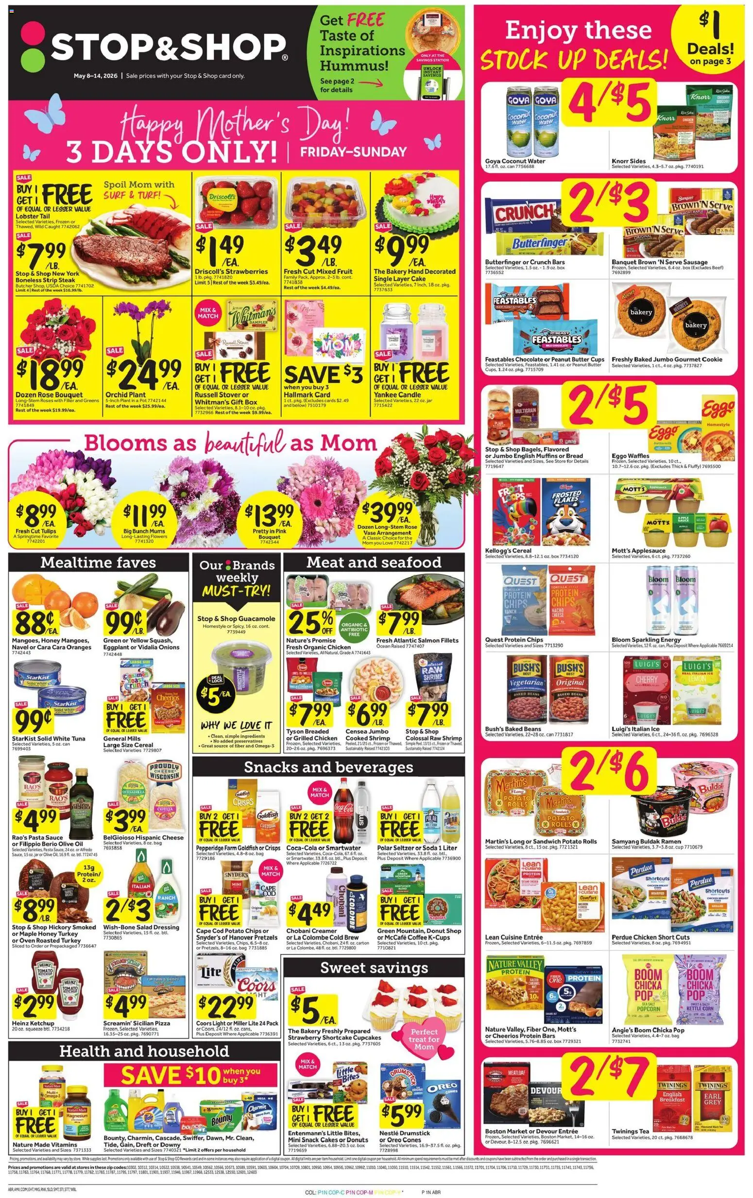 Ad Preview of Stop & Shop Stop & Shop Weekly Ad from 05/08/2026