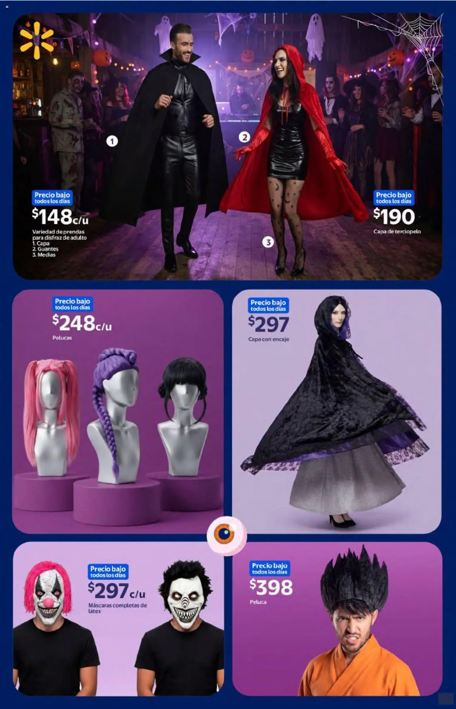 Vista previa las ofertas de la tienda Walmart - Walmart folleto Halloween desde el 01/10/2026 