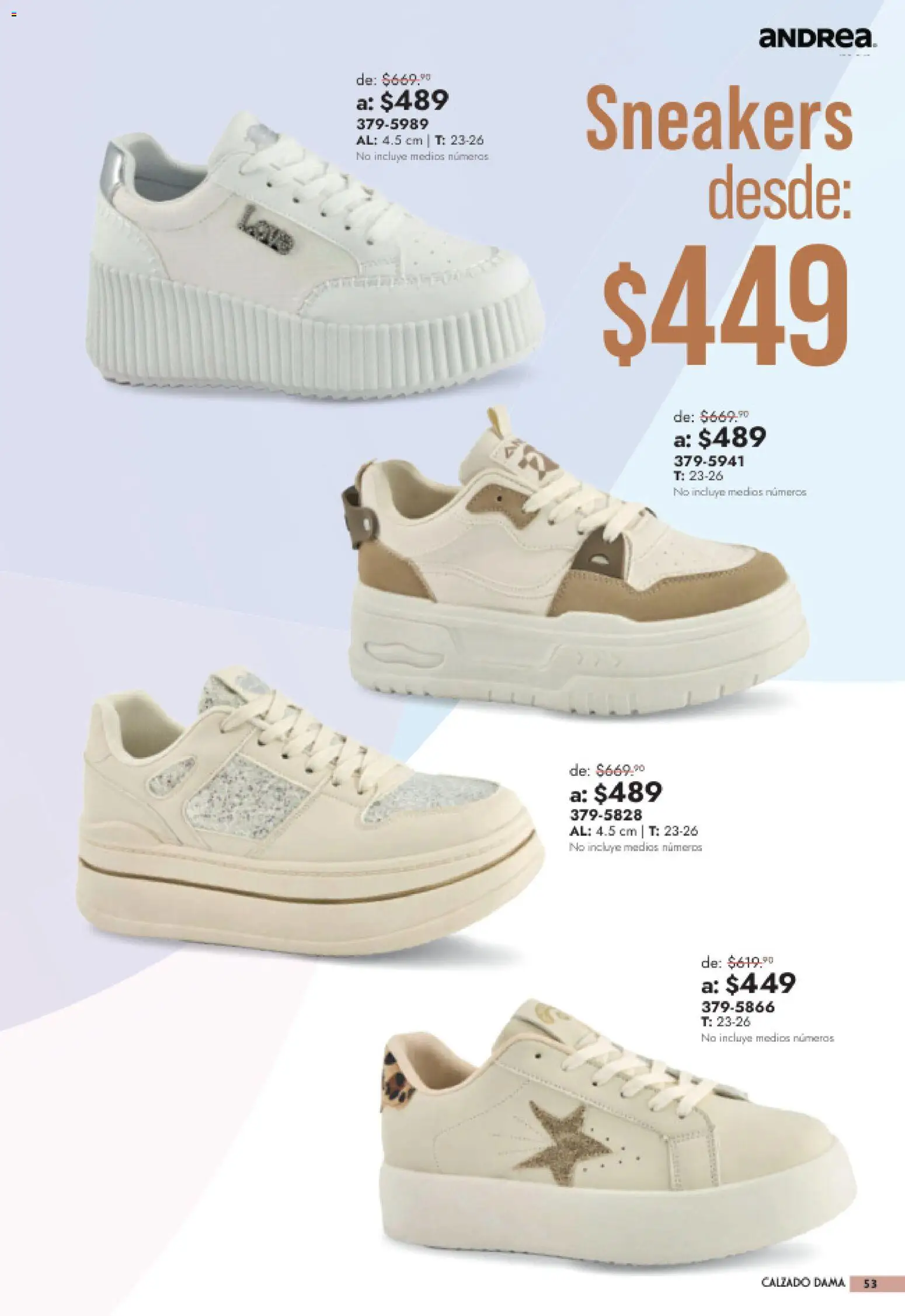 Vista previa las ofertas de la tienda Andrea - Andrea catálogo Outlet desde el 26/07/2026 