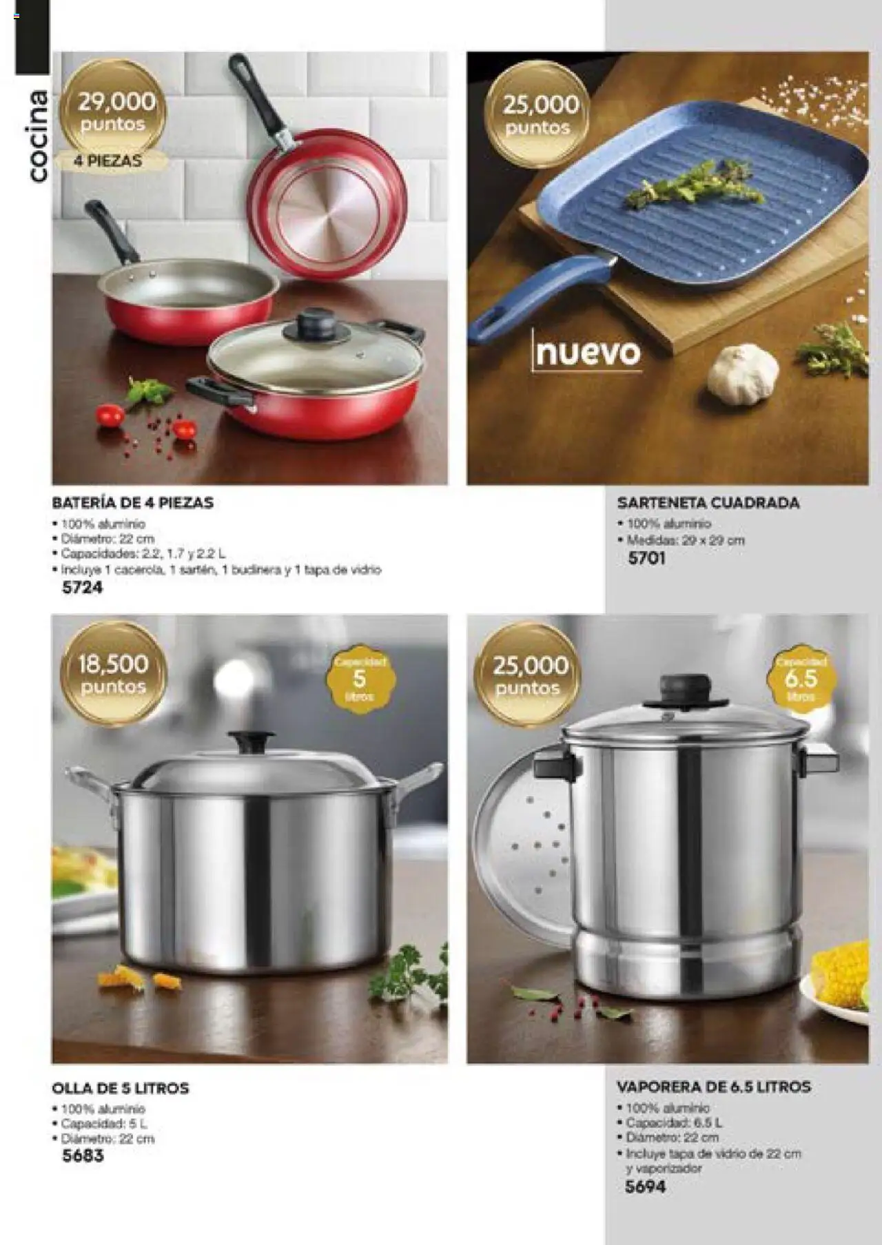 Vista previa las ofertas de la tienda Fuller - Catálogo Puntos desde el 13/06/2025 - Pan, Cocina, Batería, Olla, Vaporera, Budinera
