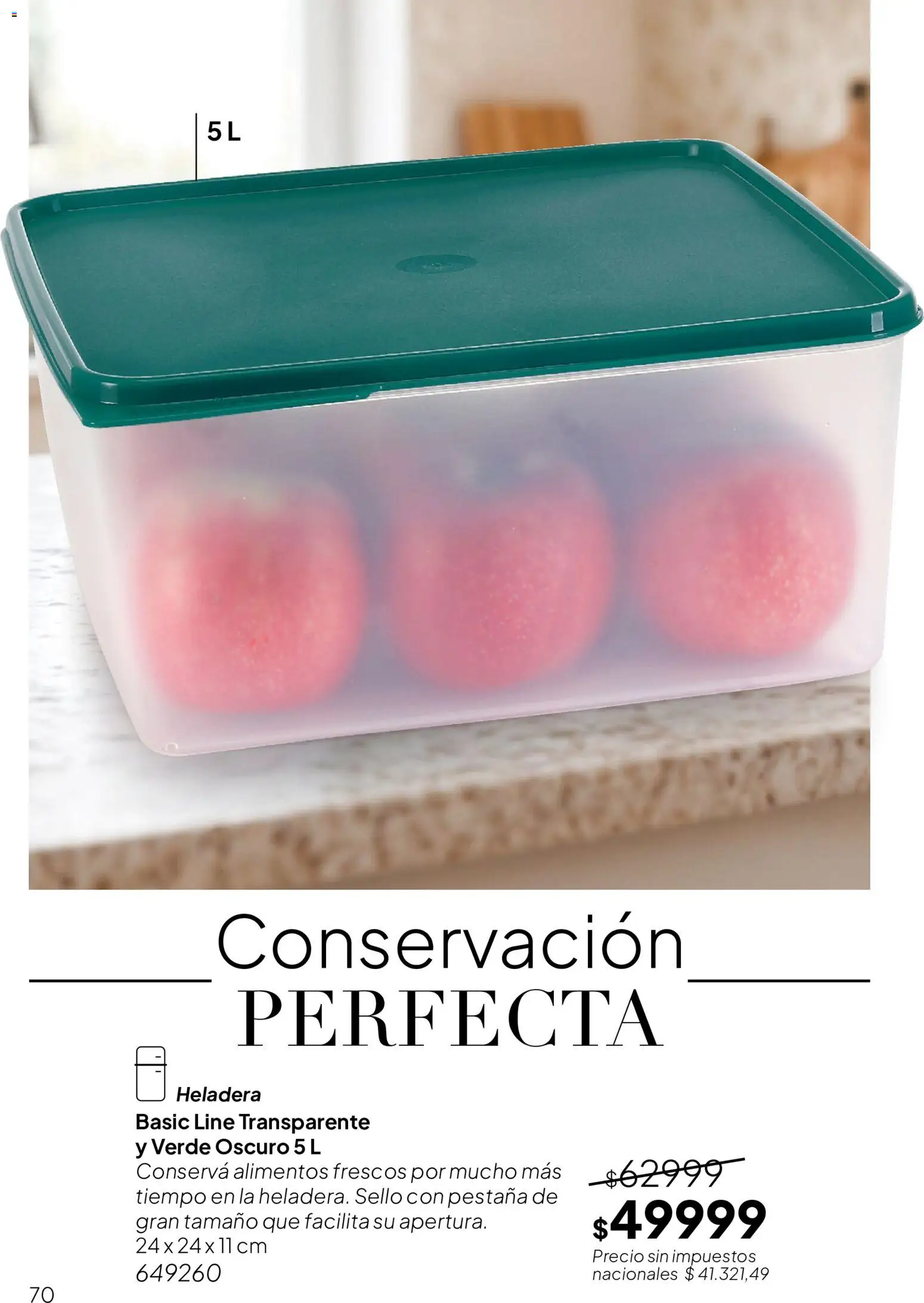 Vista previa del folleto de la tienda Tupperware válido desde el 01/09/2026 