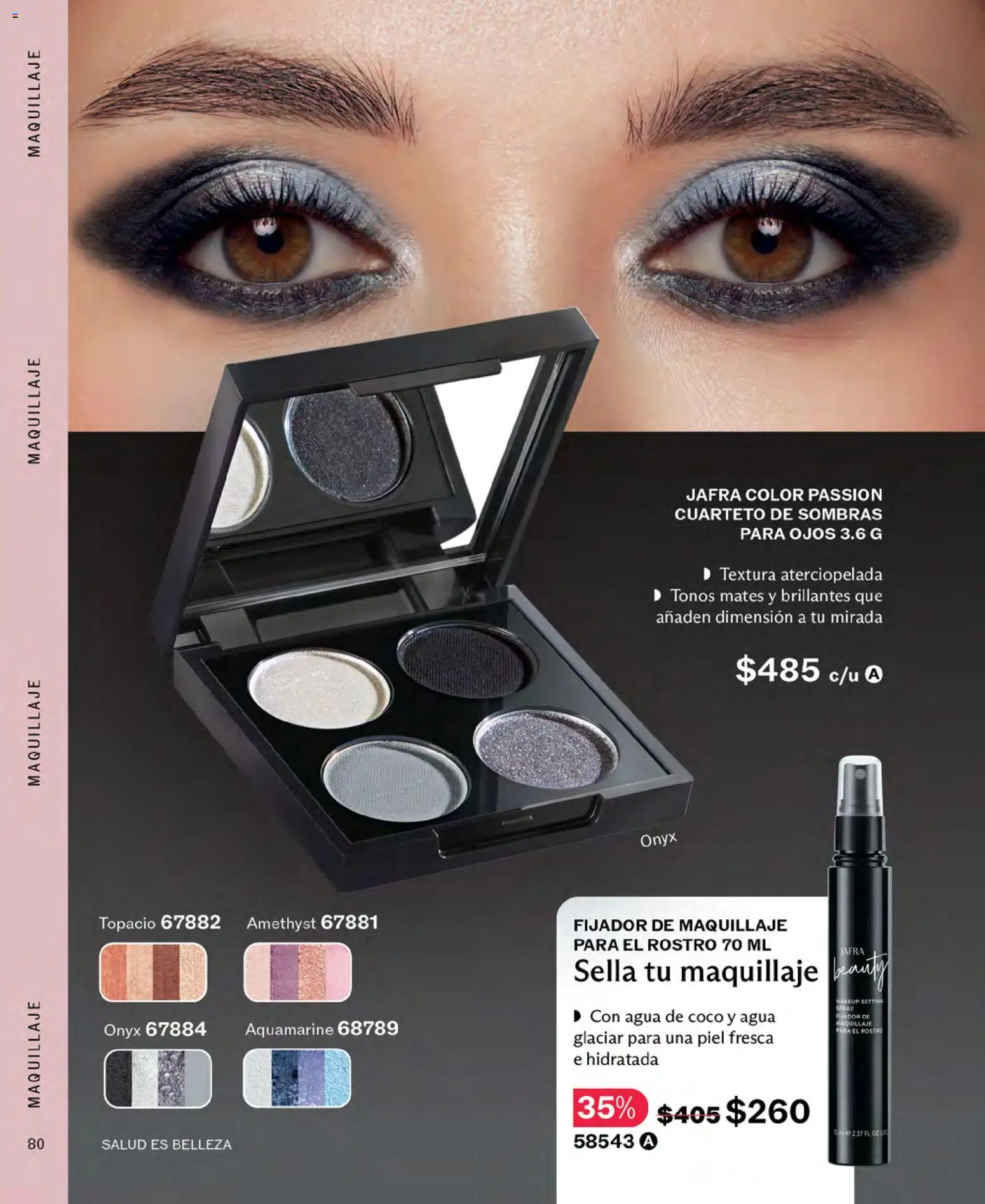Vista previa las ofertas de la tienda JAFRA - JAFRA catálogo desde el 01/10/2026 - Agua, Maquillaje, Coco, Fijador